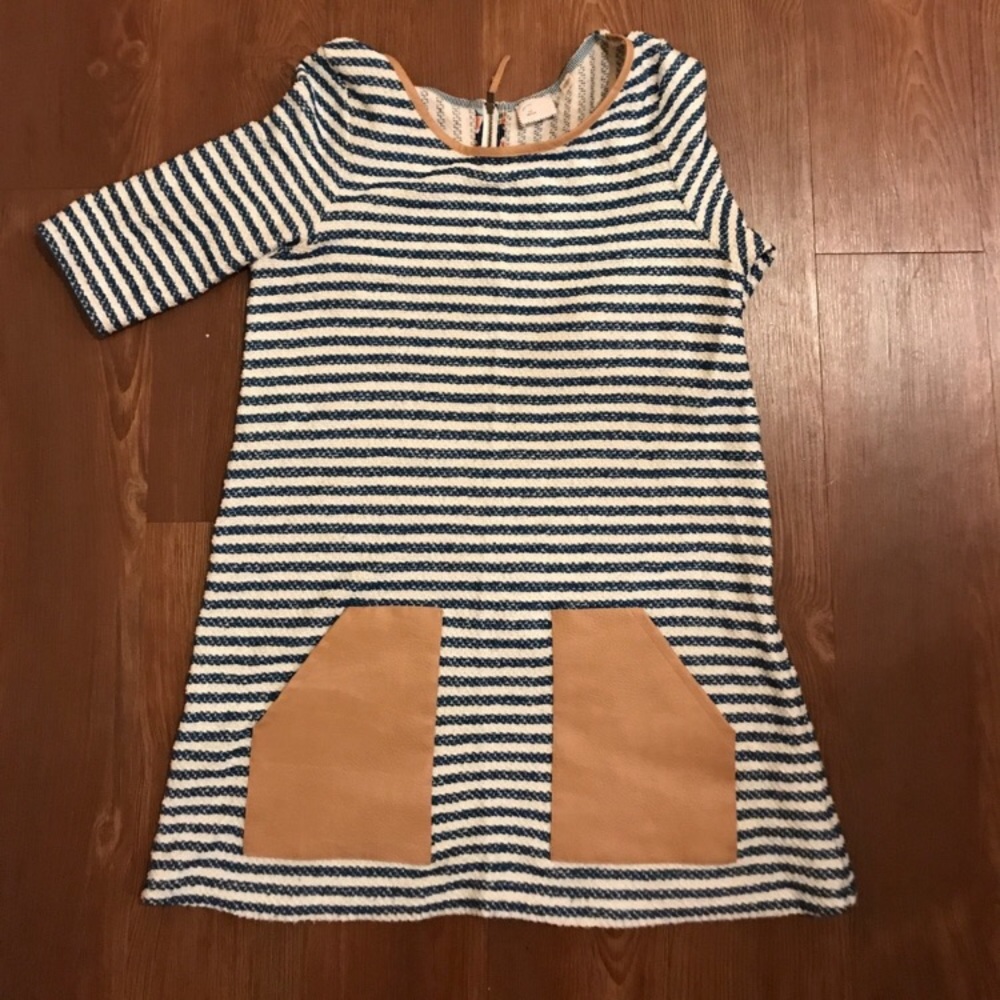 Leather pocket tunic